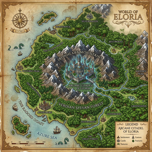 Eternal Magic Map